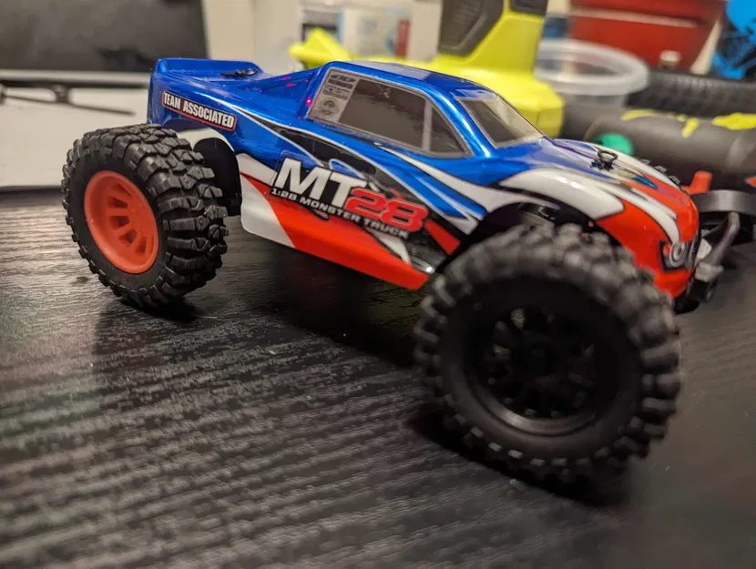 Bánh Xe Nâng Cấp Cho Team Associated MT28 - Image 2