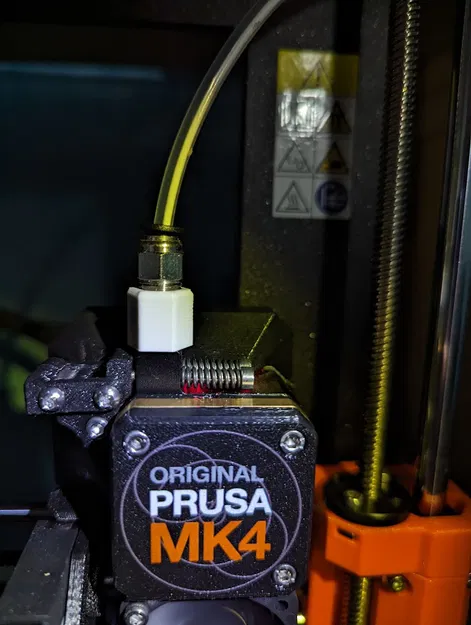 Bộ chuyển đổi MK4 Reverse Bowden (gắn vào PC4-M10 hoặc trực tiếp vào ống PTFE 4.1mm OD của bạn) - Image 1