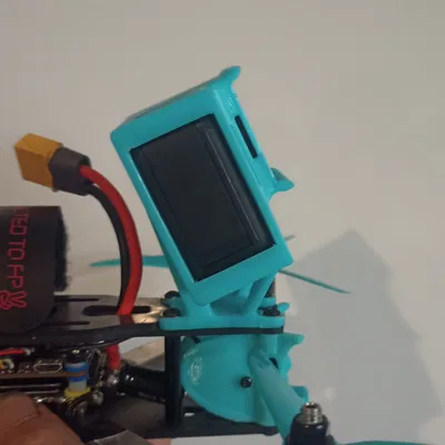 Mount Gopro Hero 8 cho TBS Source 1 V5 có khe lọc gió TBS ND