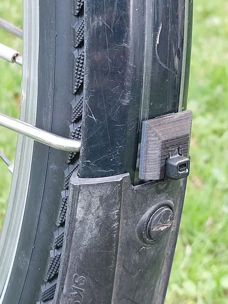 Khay Gắn Chắn Bùn Trước Xe Đạp SKS (Chỉnh Sửa Được Bằng OpenSCAD) - Image 1