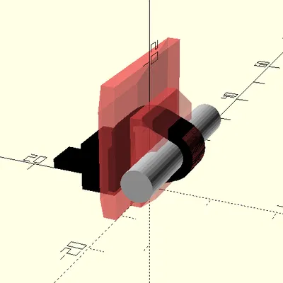 Khay Gắn Chắn Bùn Trước Xe Đạp SKS (Chỉnh Sửa Được Bằng OpenSCAD)