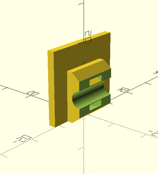 Khay Gắn Chắn Bùn Trước Xe Đạp SKS (Chỉnh Sửa Được Bằng OpenSCAD) - Image 4