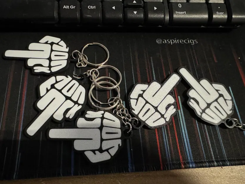 Móc Khóa FU Keychayn bởi Dr.Taly - Image 1