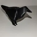 Mô hình Quạ Lowpoly - Thumbnail 1