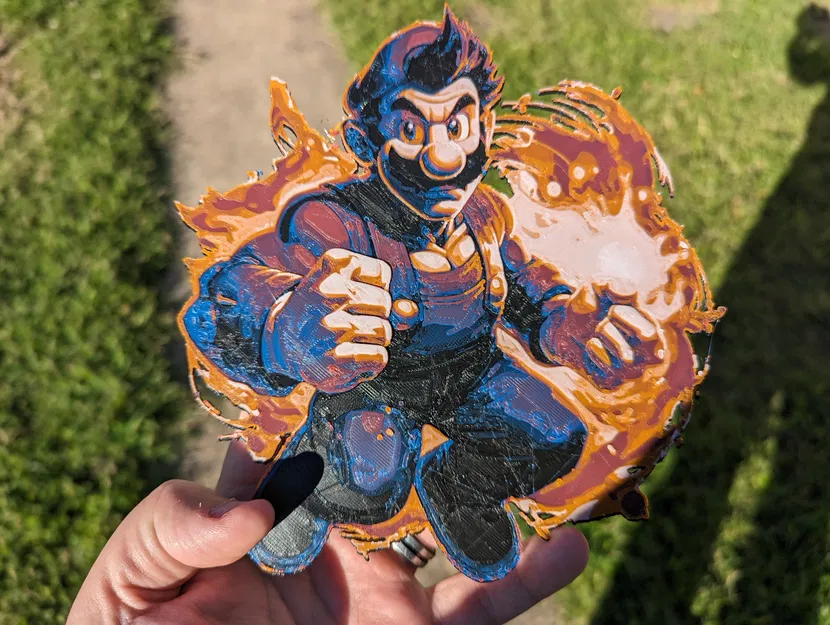 Mô hình Son Mario - Phong cách Dragon Ball Z - Image 1