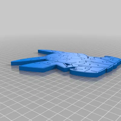 Mô hình Pikachu ghép màu - tách màu