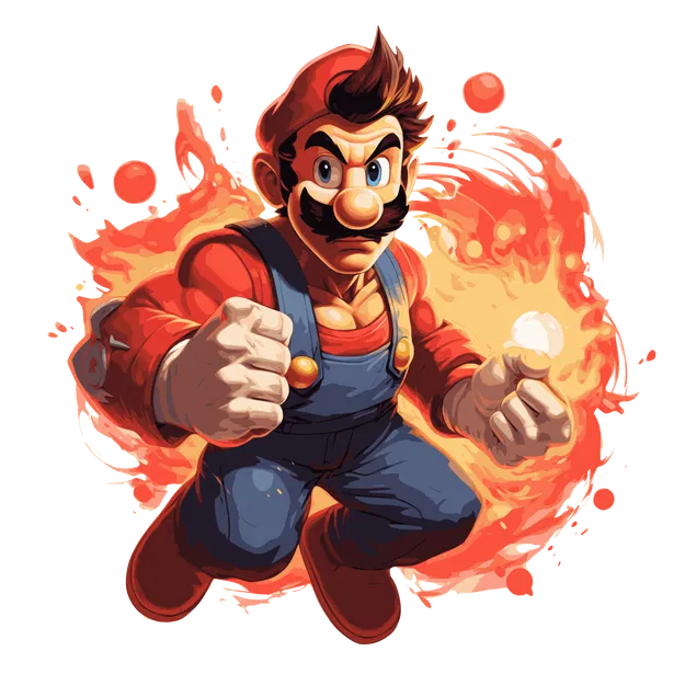 Mô hình Son Mario - Phong cách Dragon Ball Z - Image 2