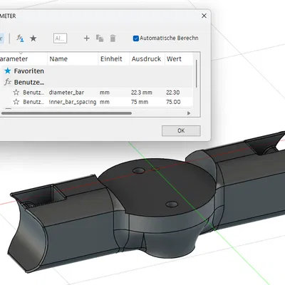 Giá đỡ Garmin cho ghi-đông khí động học [có thể tùy chỉnh]