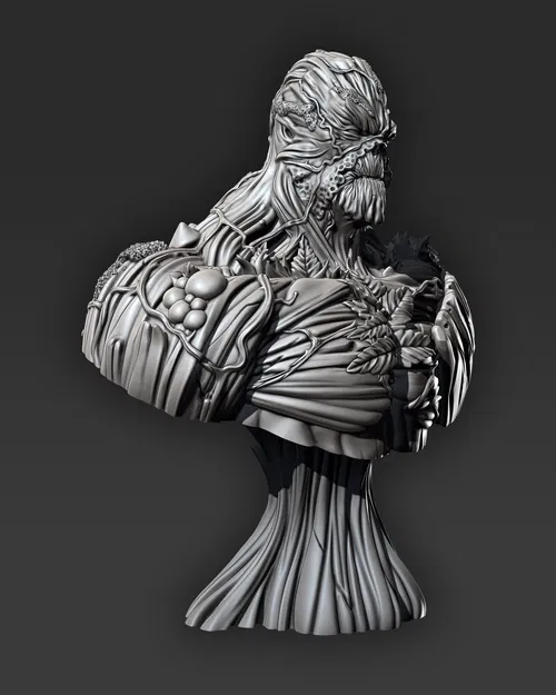 Mô Hình Đầu Swamp Thing - Image 3