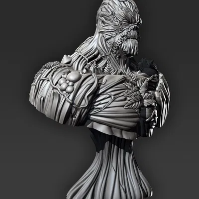 Mô Hình Đầu Swamp Thing