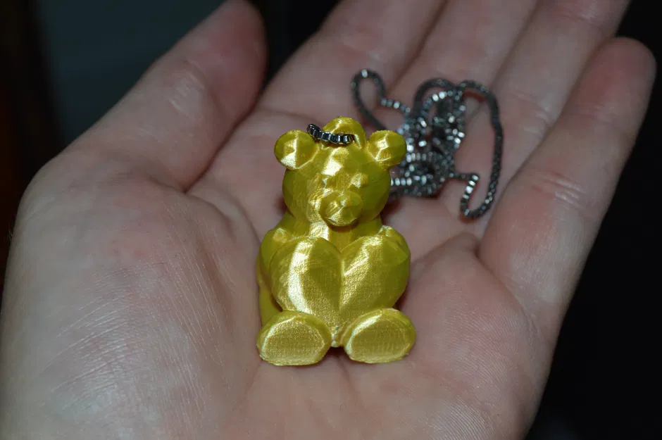 Mặt Dây Chuyền Gấu Low Poly - Image 2