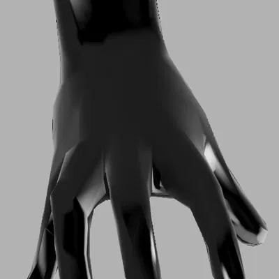 Mô hình Adams Family Thing Kiểu Low Poly