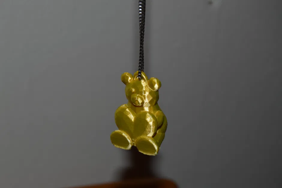 Mặt Dây Chuyền Gấu Low Poly - Image 4