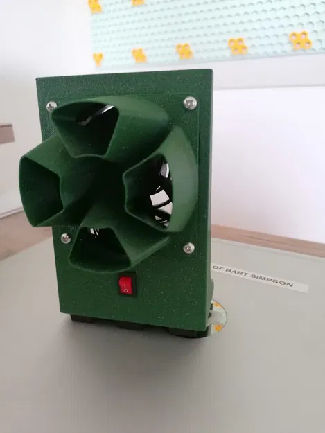 Chân đế máy tính cho quạt PC 80mm - bản chỉnh sửa - Image 1