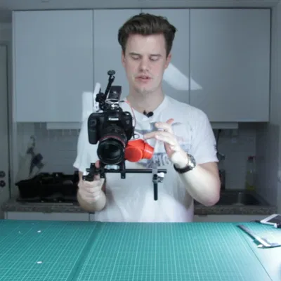 Hệ thống máy ảnh DSLR - 15/14mm - Cấu hình Shoulder Rig