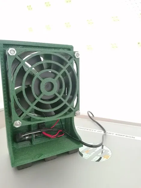 Chân đế máy tính cho quạt PC 80mm - bản chỉnh sửa - Image 3