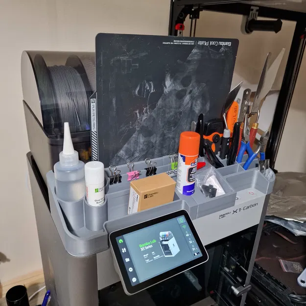 Hộp Đựng Đồ Nghề Cho Bambu Lab Carbon X1C, X1, P1S, P1P với AMS - Image 7