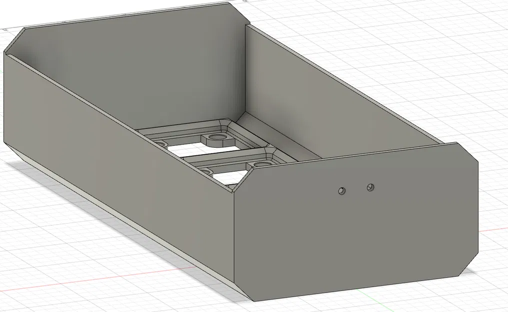 Hộc Tủ Gridfinity Module 2x5 Không Tay Nắm - Image 1