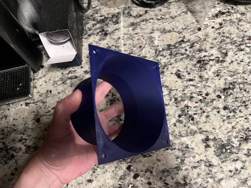 Ống nối quạt 120mm sang ống thông hơi 4 inch - Image 3