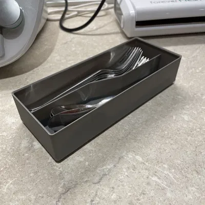 Khay Gridfinity đựng Nĩa và Muỗng