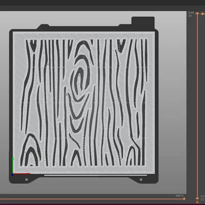 Khuôn Vẽ Vân Gỗ
