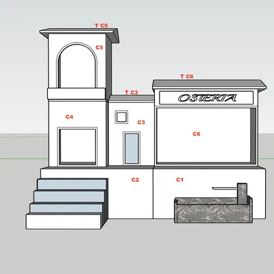 Mô Hình Nhà Cửa Cho Cảnh Chúc Sinh GT 13