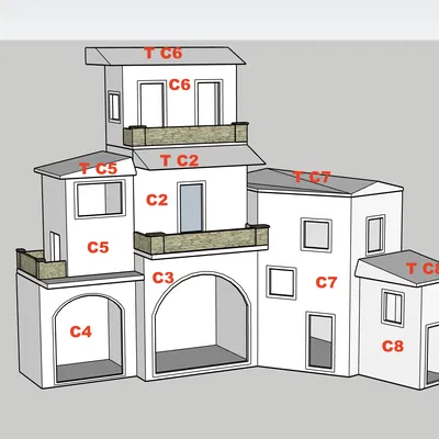 Mô hình CASETTE PER PRESEPE GT 15