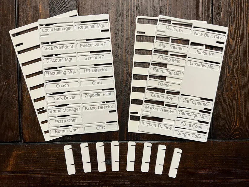 Bộ Chèn / Tổ Chức Food Chain Magnate - Có Giá Đỡ Nhân Viên & Hỗ Trợ Bảng Ghi Nhớ Khô Lớn Hơn BGG - Image 11