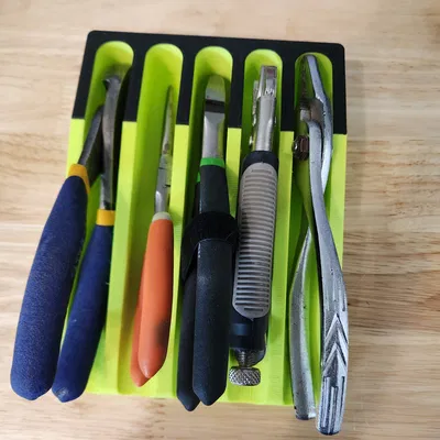 Khay Đựng Kìm Tuốc Nơ Vít Gridfinity - Tùy Chỉnh Lỗ Nam Châm