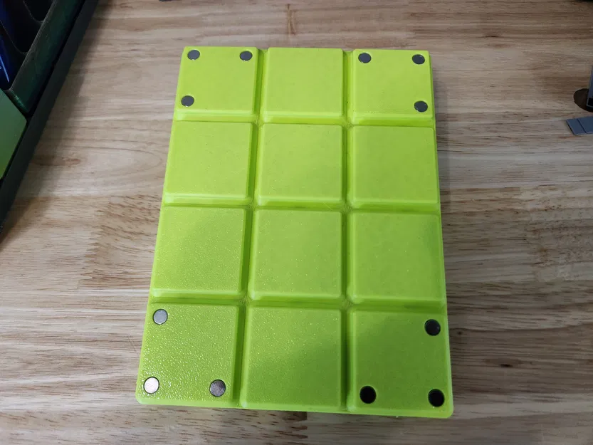 Khay Đựng Kìm Tuốc Nơ Vít Gridfinity - Tùy Chỉnh Lỗ Nam Châm - Image 3