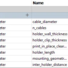 Giá Đỡ/Tổ Chức Dây Cáp In Liền (Có File Fusion Parametric)