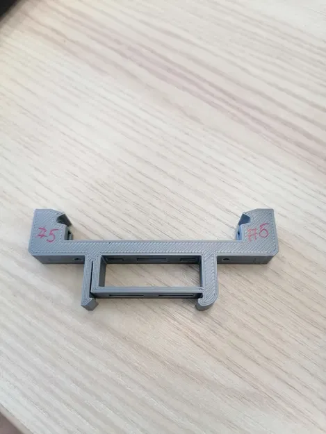 Giá đỡ DIN rail cho bảng mạch PCB 65mm - Image 1