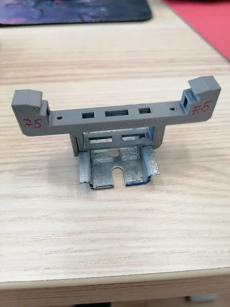 Giá đỡ DIN rail cho bảng mạch PCB 65mm - Image 2