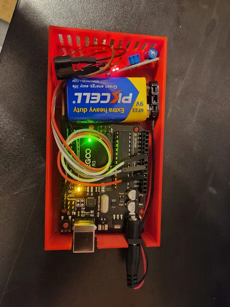 Hộp Arduino Uno Gắn Tường Kiểu Snap Fit - Image 5