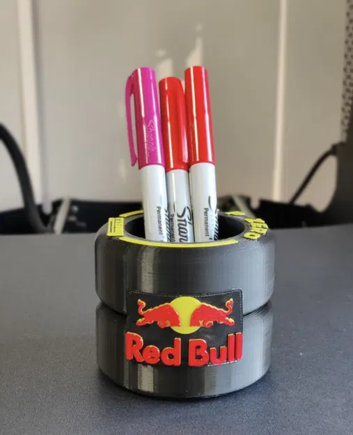 Ống Cắm Bút Hình Lốp Xe F1 - Image 4