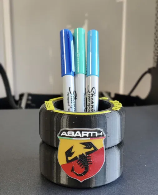 Ống Cắm Bút Hình Lốp Xe F1 - Image 5