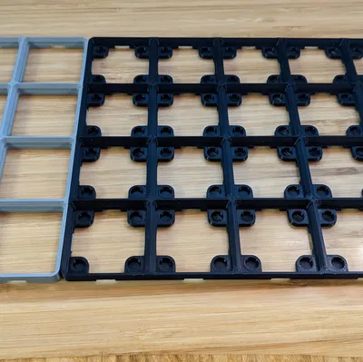 Đế Gridfinity "Nơ bươm bướm" Xịn Sò