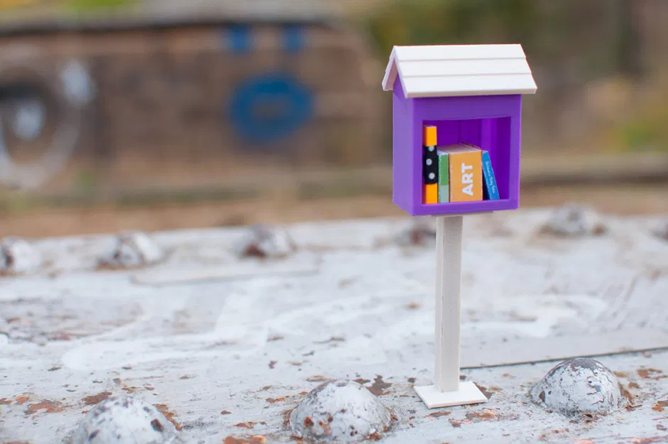 Thư viện Tự do Thu nhỏ (Little Little Free Library) - Image 2