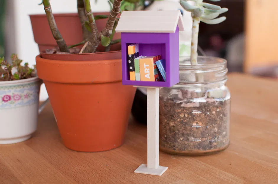 Thư viện Tự do Thu nhỏ (Little Little Free Library) - Image 3