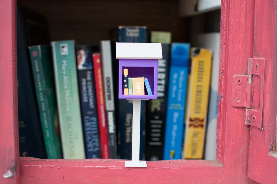 Thư viện Tự do Thu nhỏ (Little Little Free Library) - Image 4