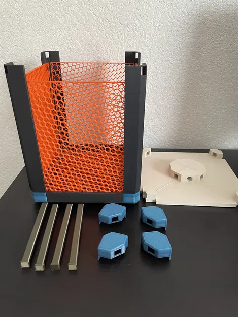 Thùng Lắp Ráp Kiểu Lưới (Snap-fit Carrying Crate) - Image 1