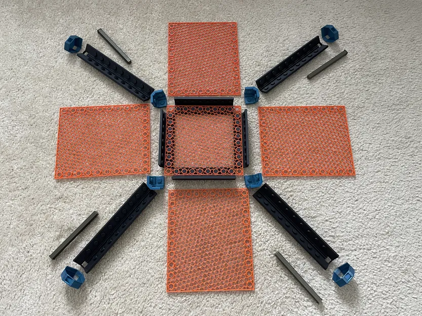 Thùng Lắp Ráp Kiểu Lưới (Snap-fit Carrying Crate) - Image 3