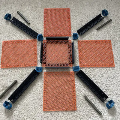 Thùng Lắp Ráp Kiểu Lưới (Snap-fit Carrying Crate)