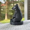 Tượng Gấu Phong Cách Lowpoly - Thumbnail 3