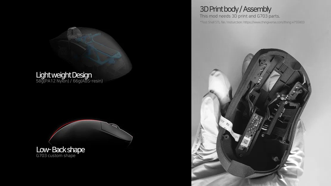 Rs703 (Mod Tùy Chỉnh Logitech G703) - Image 2