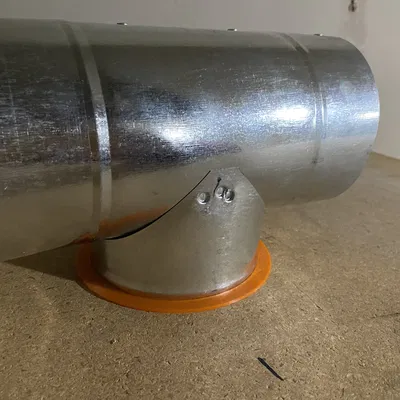 Nắp che lỗ ống gió 4 inch