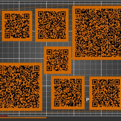Trình tạo mã QR: wifi, vCard, URL hoặc văn bản (parametric, cadquery)