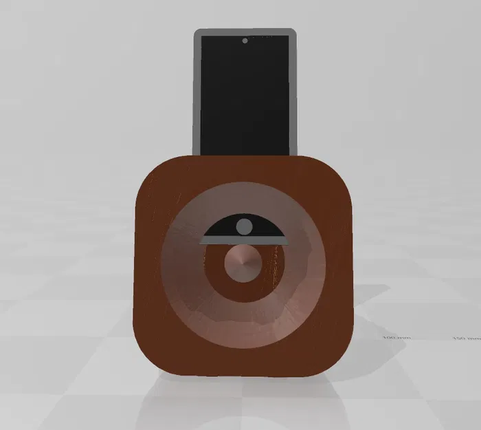 Giá đỡ khuếch đại âm thanh điện thoại (Mono, Dual, Low Poly) - Image 2