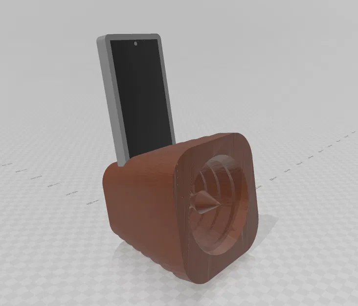 Giá đỡ khuếch đại âm thanh điện thoại (Mono, Dual, Low Poly) - Image 3