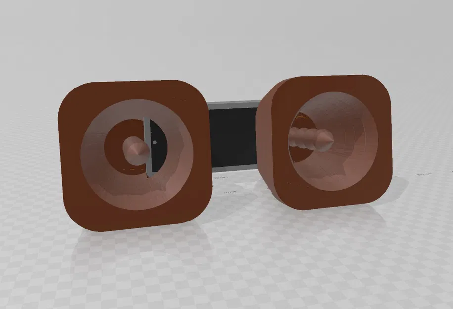 Giá đỡ khuếch đại âm thanh điện thoại (Mono, Dual, Low Poly) - Image 6